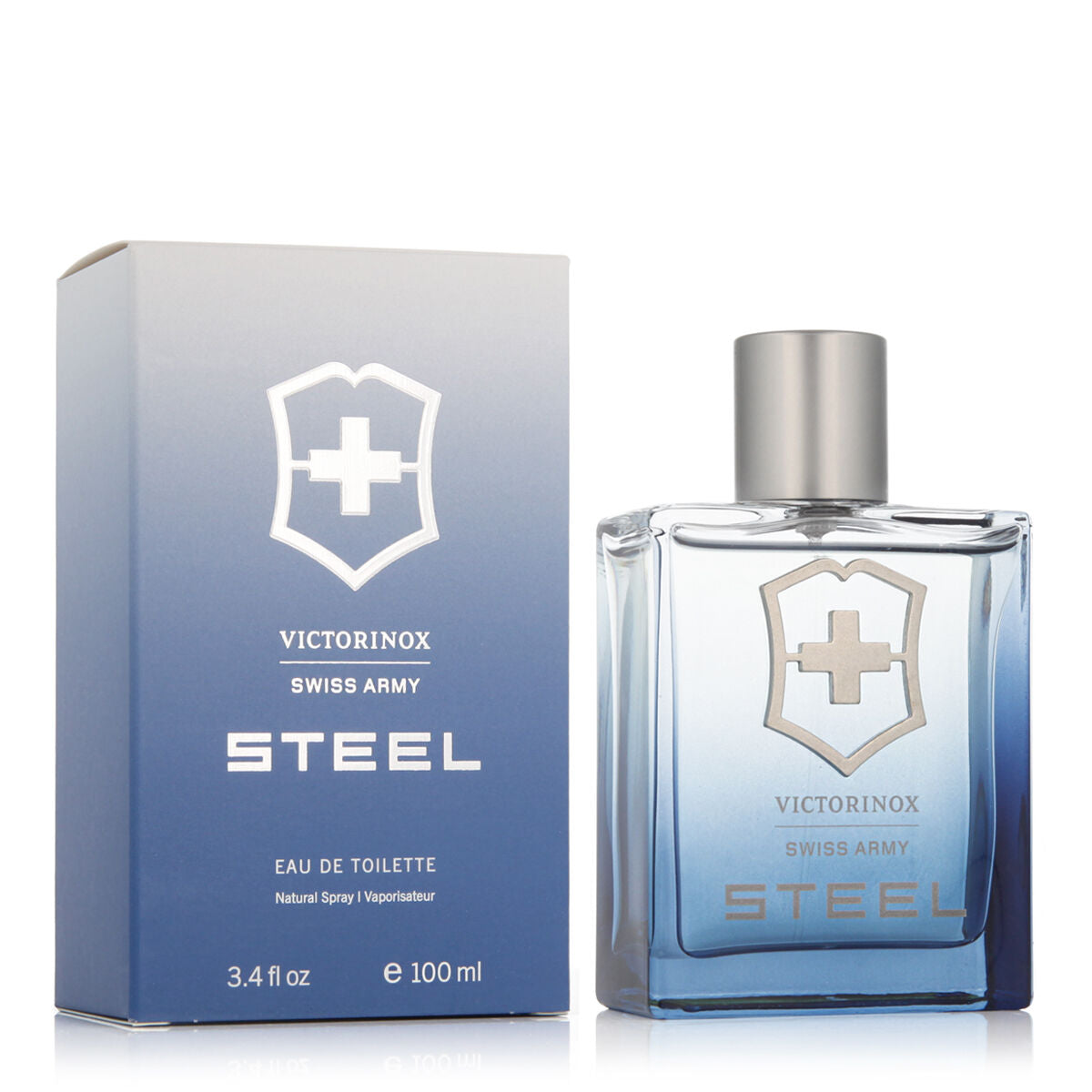Men's Perfume Victorinox EDT Steel 100 ml-0
