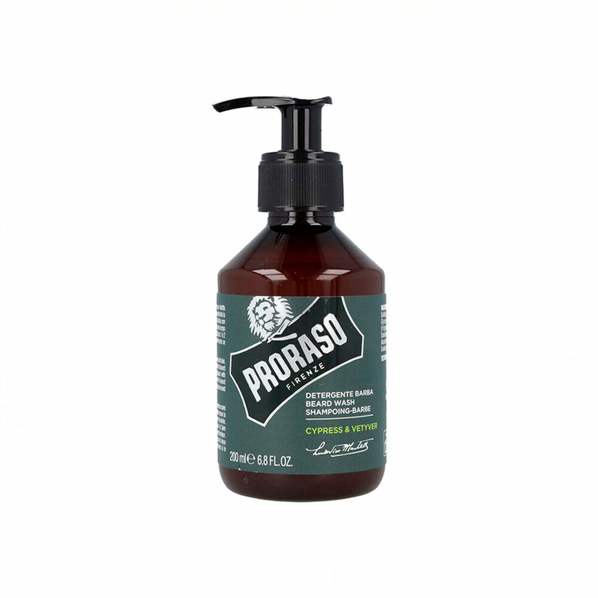 Beard Shampoo Beard Wash Cypress & Vetyver Proraso (200 ml) (200 ml)-0