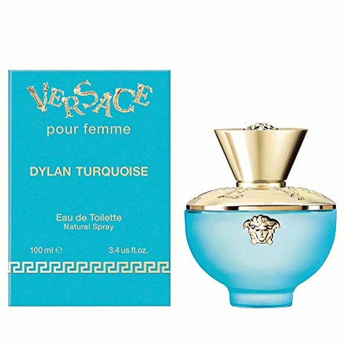 Women's Perfume Versace Dylan Turquoise 100 ml-0