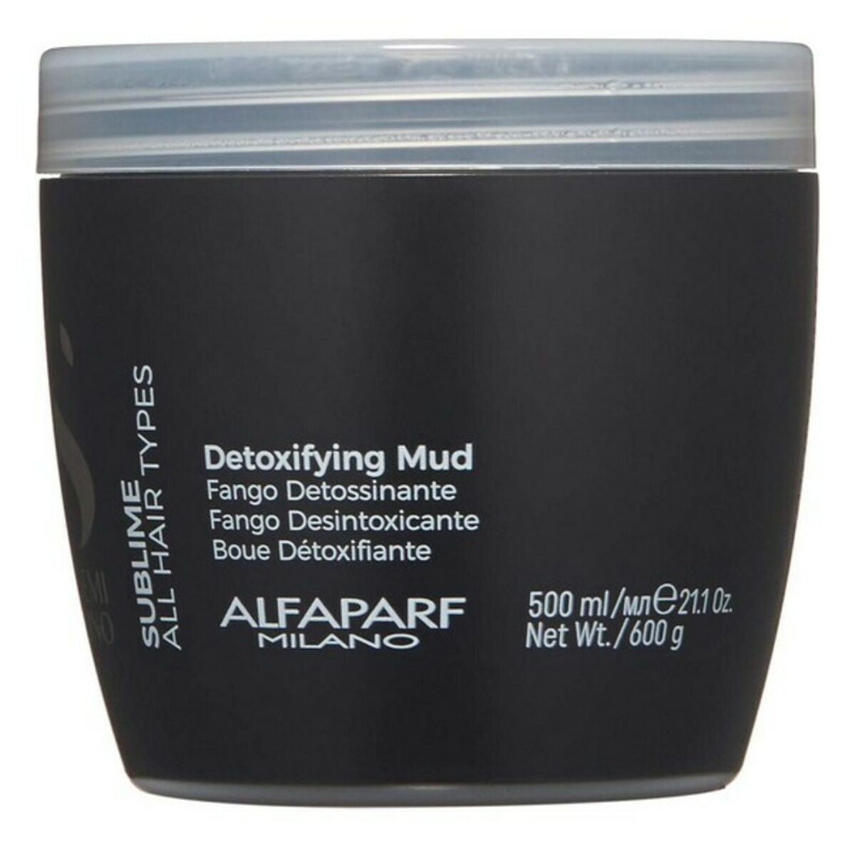 Hair Mask Semi Di Lino Sublime Detoxifying Mud Alfaparf Milano Semi Di 500 ml (500 ml)-0