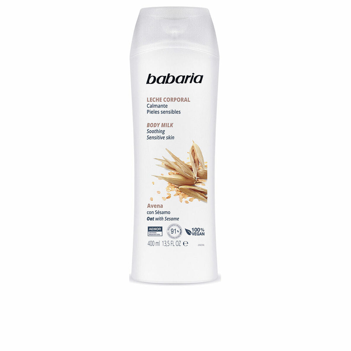 Body Lotion Babaria Avena Sensitive skin Oatmeal 400 ml-0