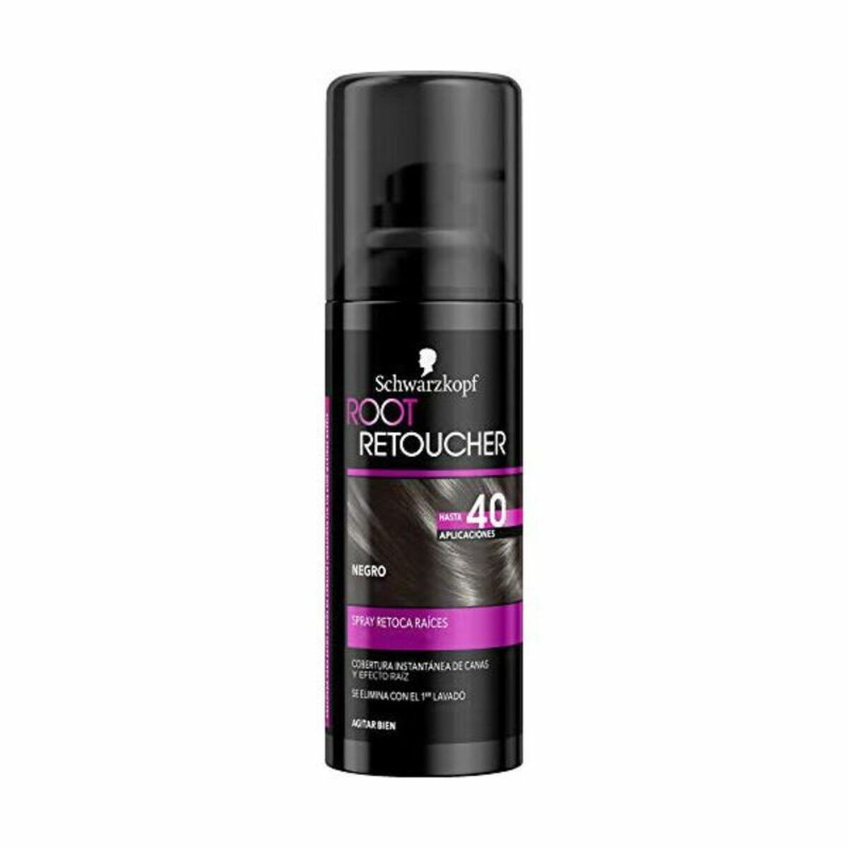 Touch-up Hairspray for Roots Root Retoucher Syoss Root Retoucher Black 120 ml-0