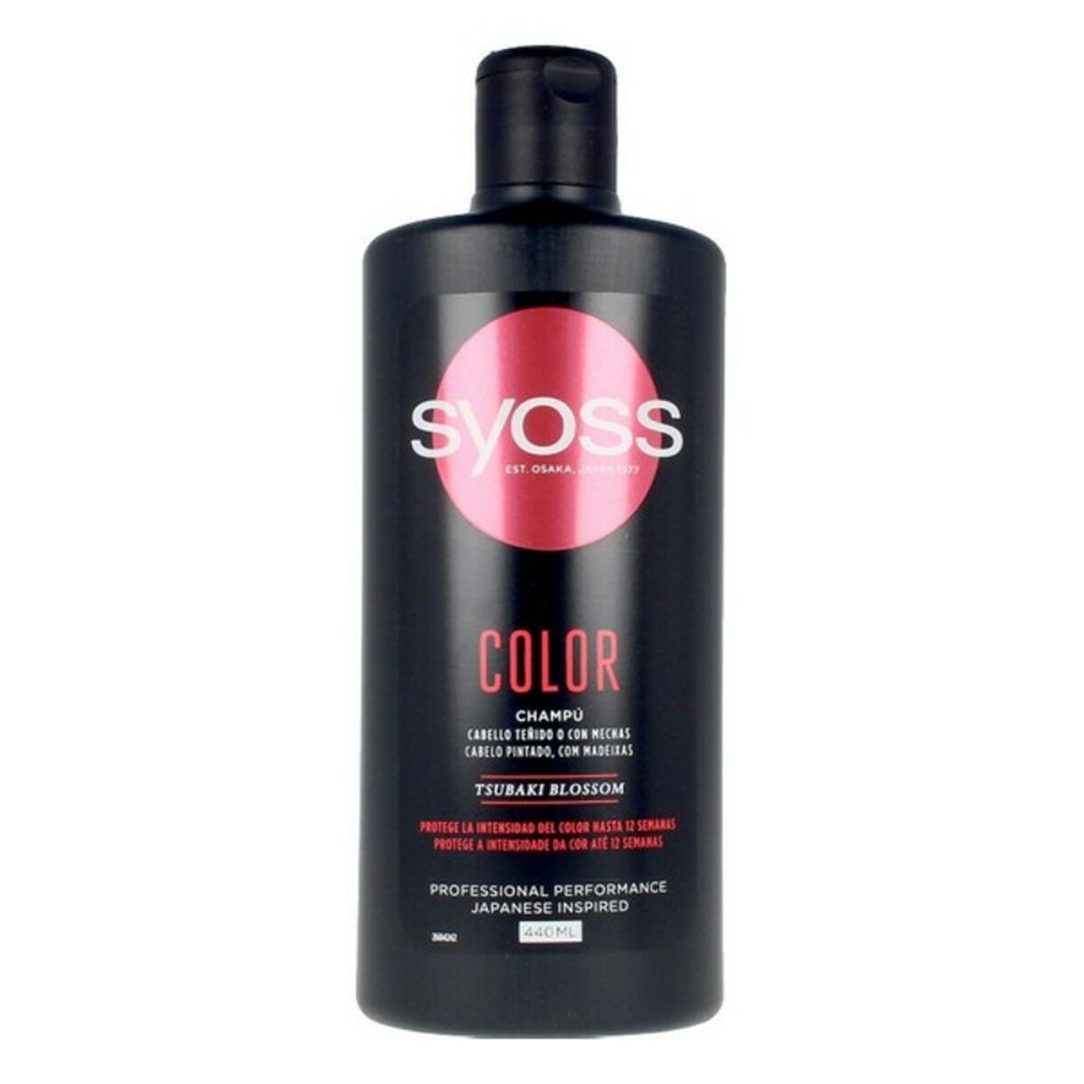Shampoo for Coloured Hair Color Tech Syoss (440 ml)-0