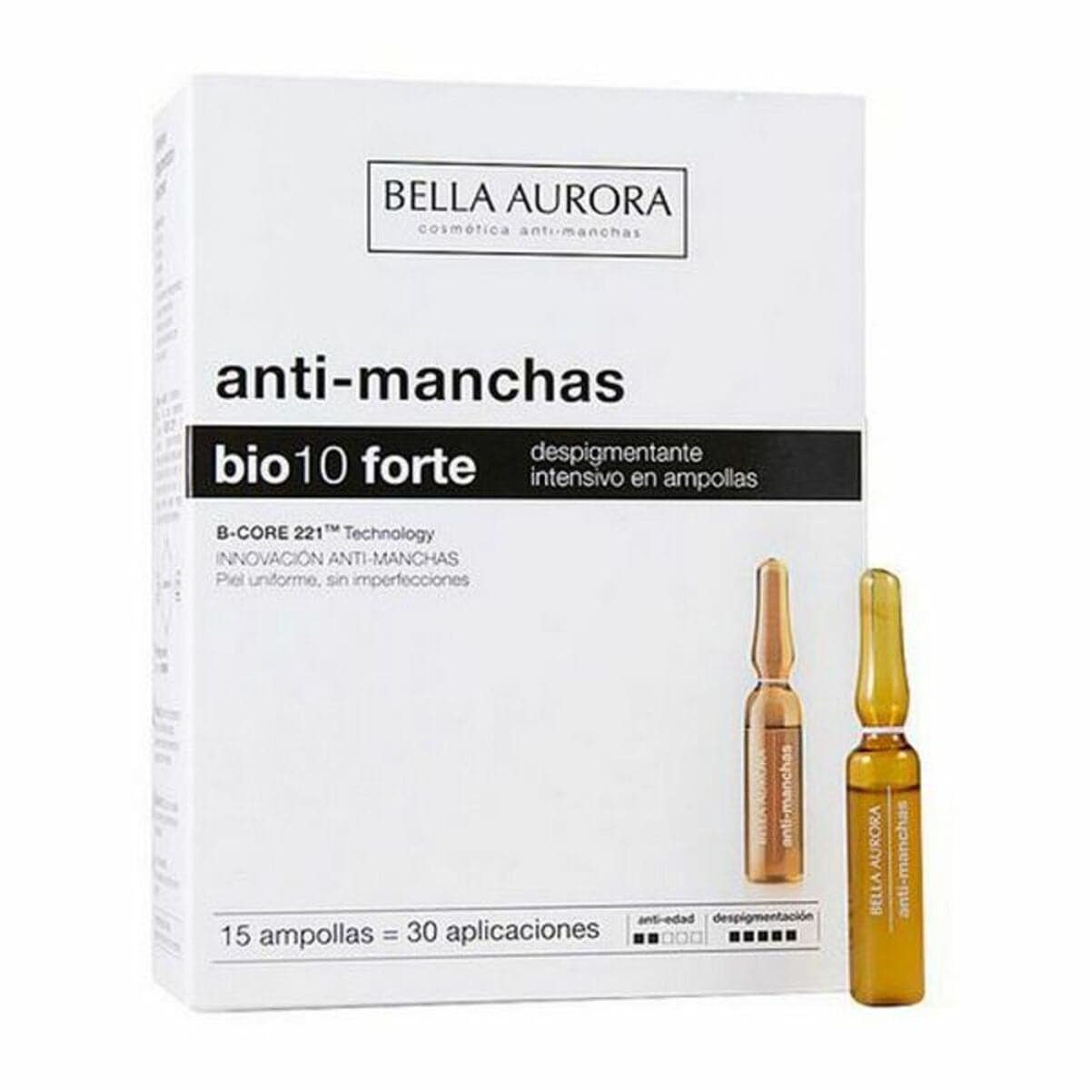 Anti-Brown Spot Treatment Bella Aurora Bio-10 Forte (15 x 4 ml)-0