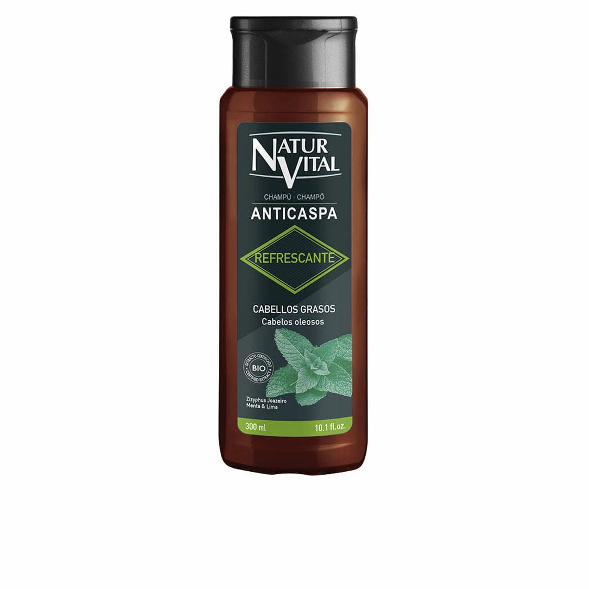 Anti-dandruff Shampoo Naturvital Refreshing (300 ml)-0