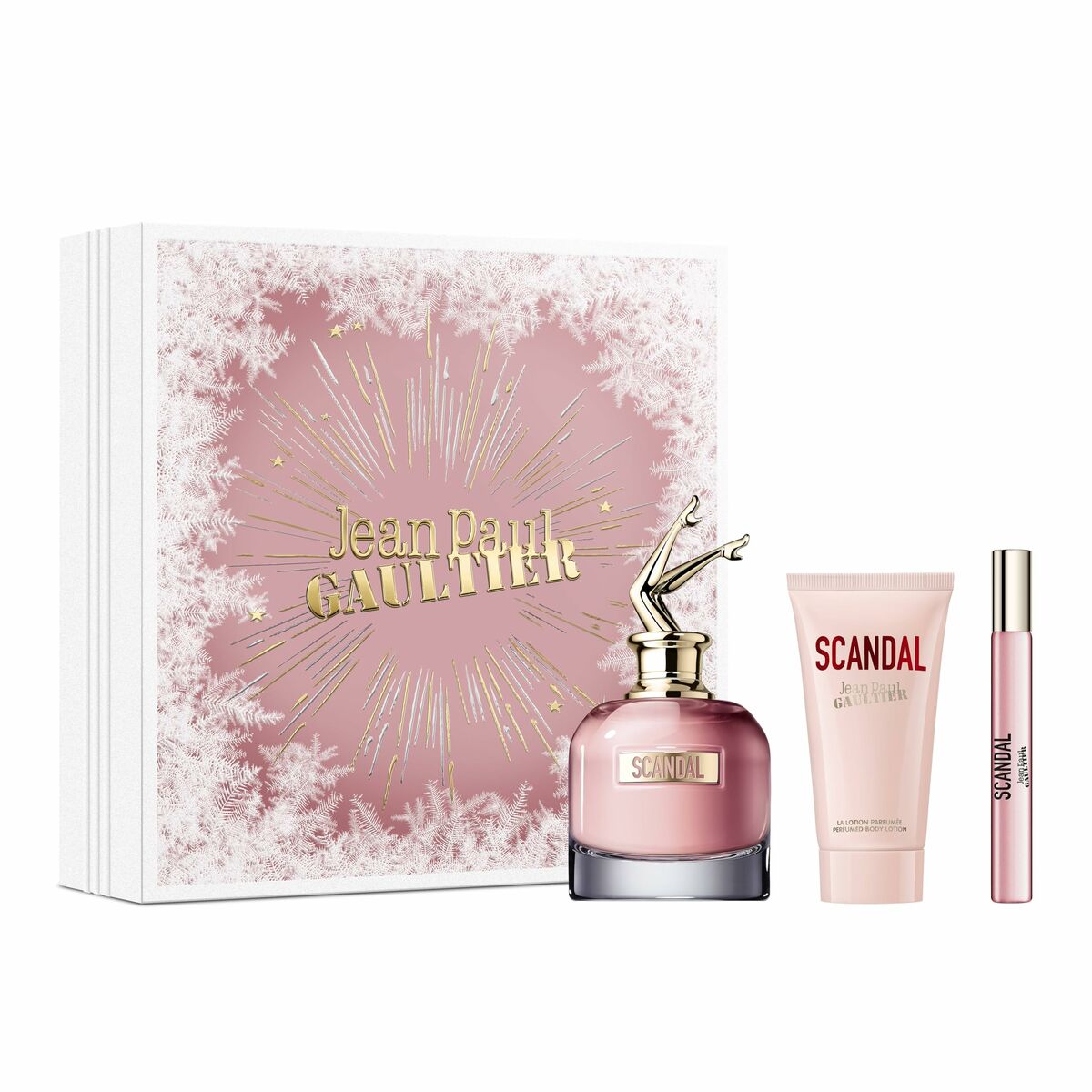 Women's Perfume Set Jean Paul Gaultier Scandal 3 Pieces-0