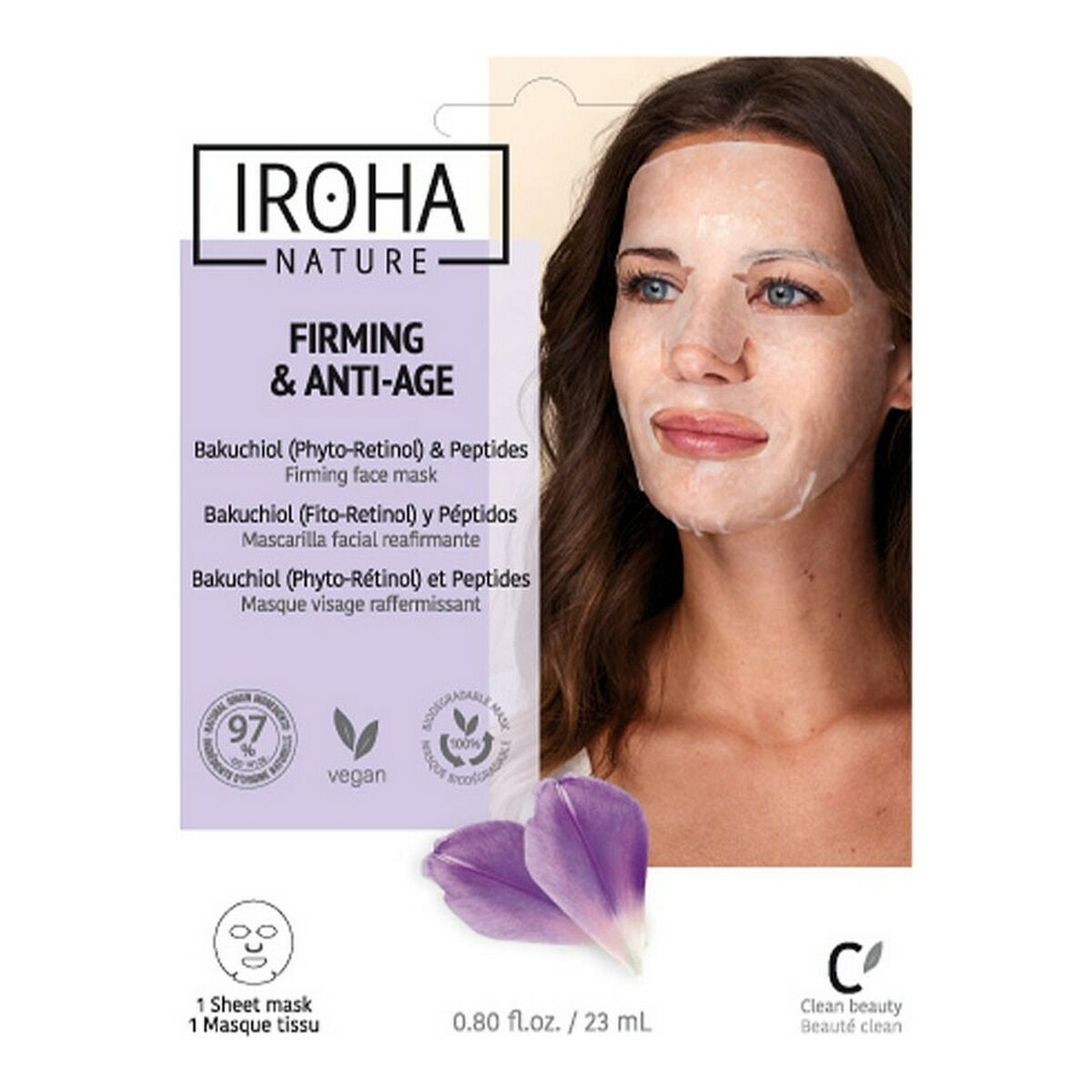 Toning Face Mask Iroha Firming Age 23 ml-0