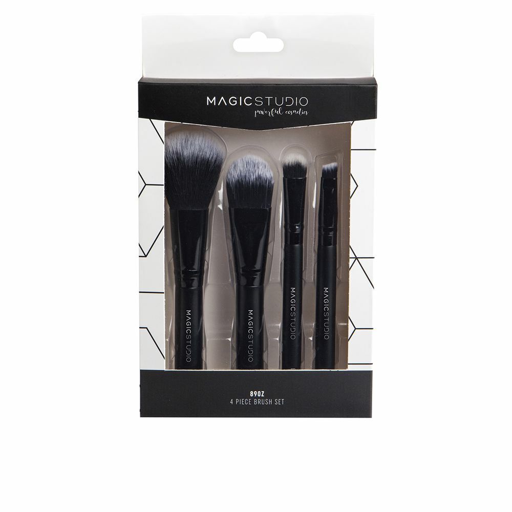 Set of Make-up Brushes Magic Studio (4 pcs)-0