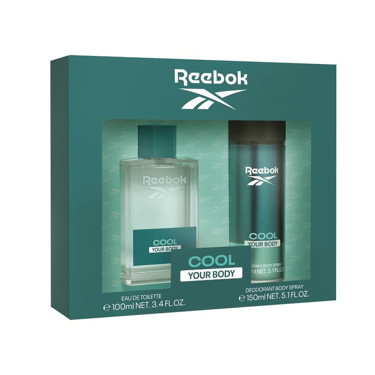Men's Perfume Set Reebok EDT Cool Your Body 2 Pieces-0