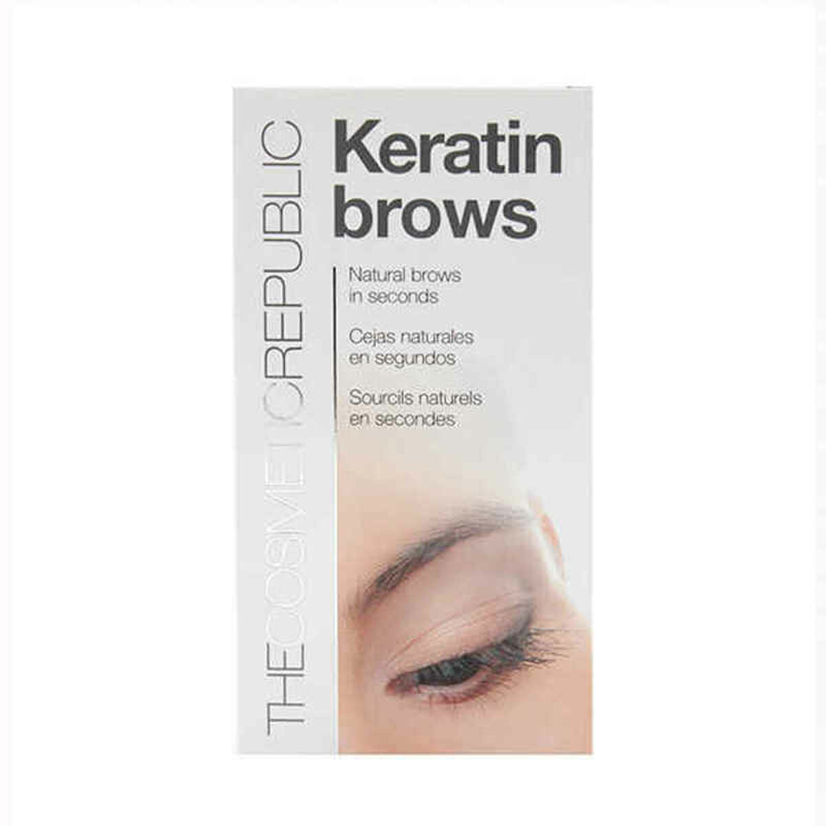 Eyebrow Treatment The Cosmetic Republic Keratin Kit Dark Brown-0