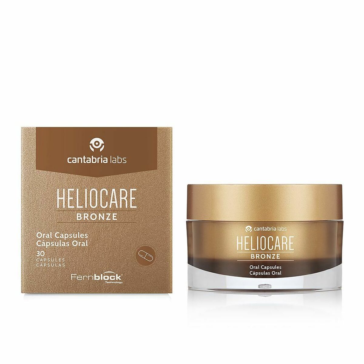 Self-Tanning Body Lotion Heliocare Advanced Bronzer (30 Units)-0