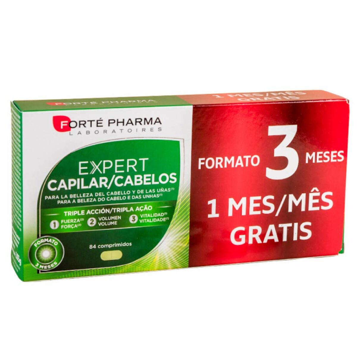 Hair Loss Food Supplement Forté Pharma Expert (84 Units)-0
