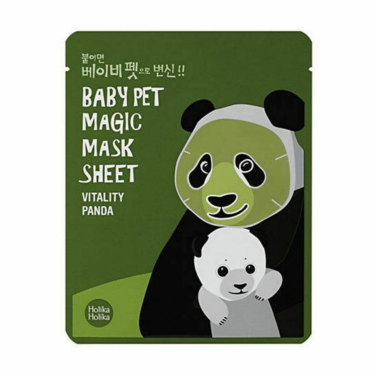 Facial Mask Holika Holika Baby Pet Panda Revitalising (22 ml)-0