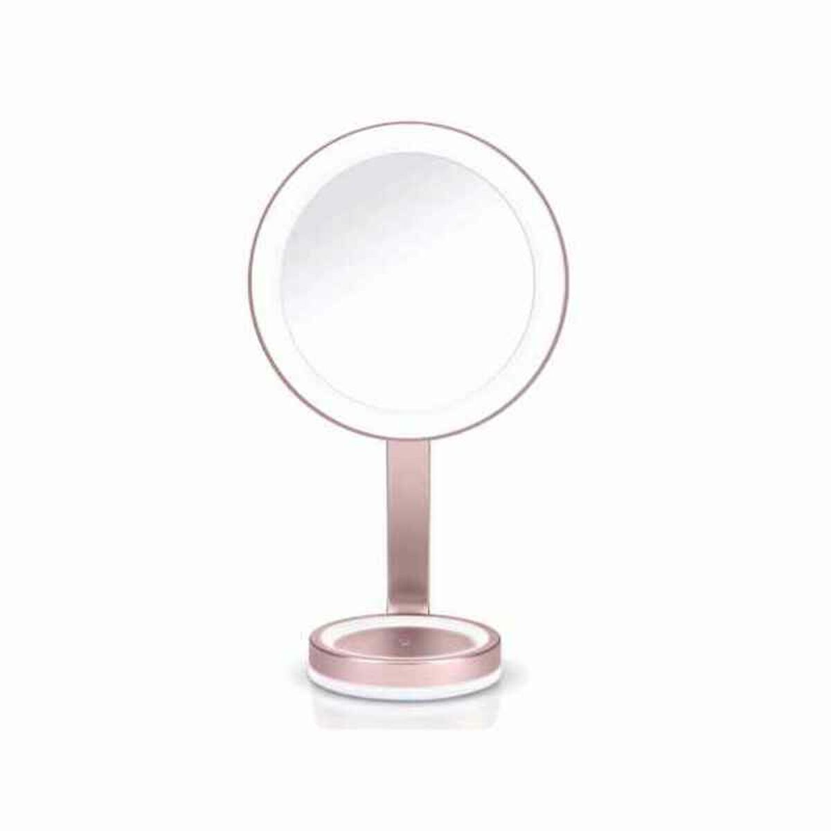 Magnifying Mirror with LED Babyliss 9450E Pink-0