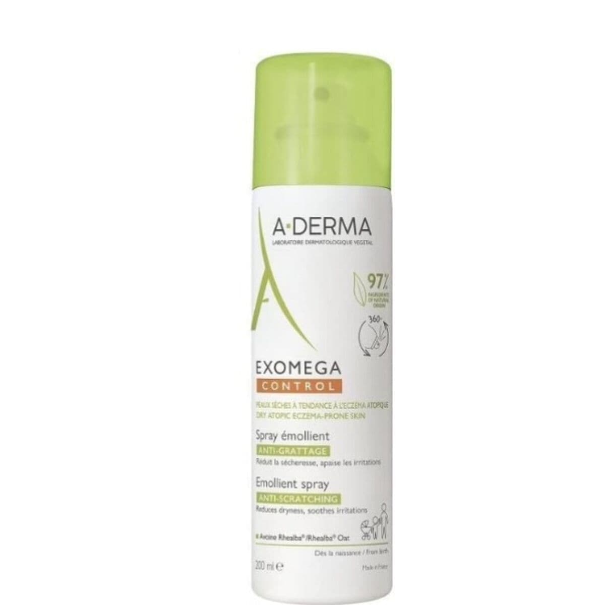 Anti-redness Spray A-Derma Exomega Control 200 ml-0