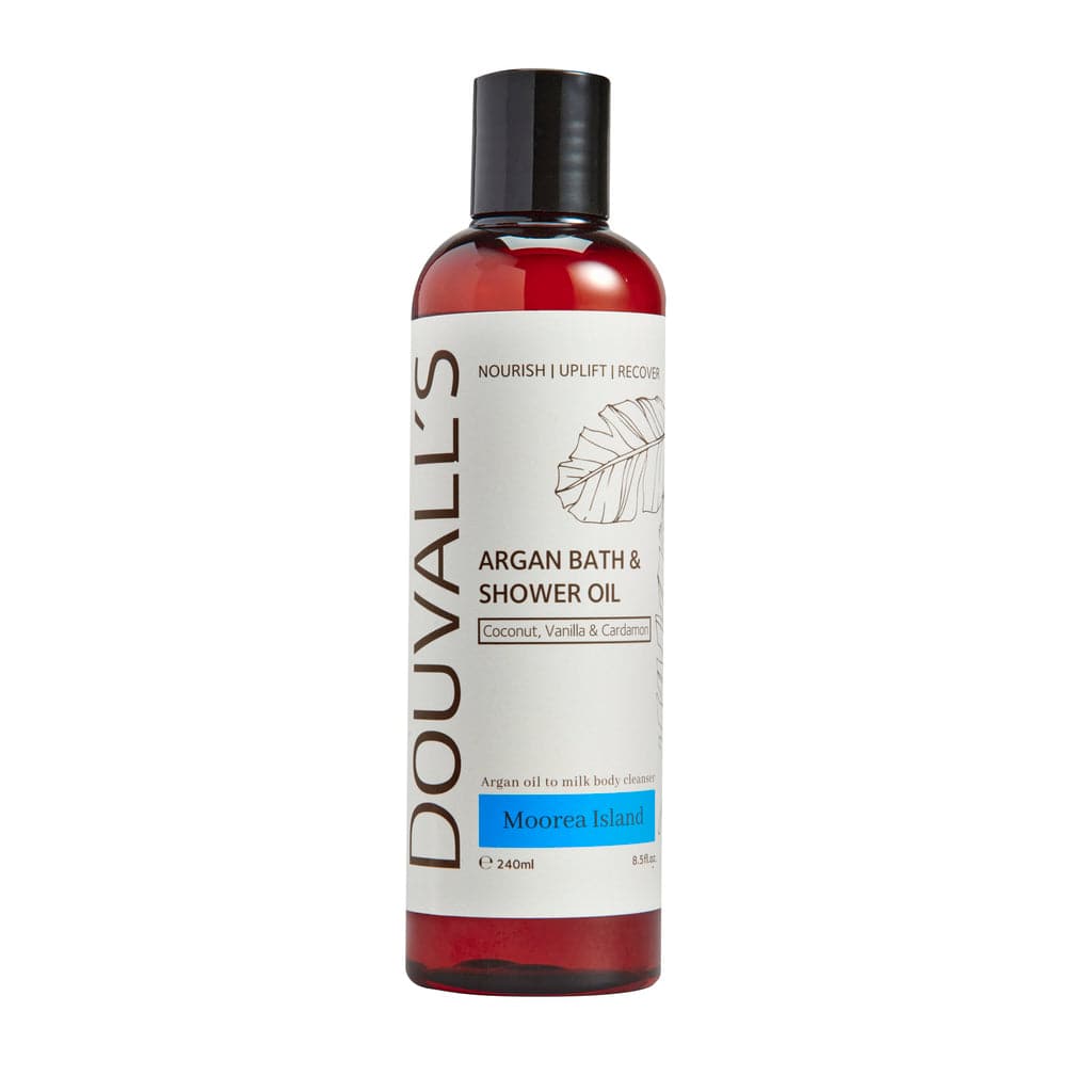 Argan Bath and Shower oil 240ml - Moorea Island | Luxurious and Nourishing Body Cleanser-0