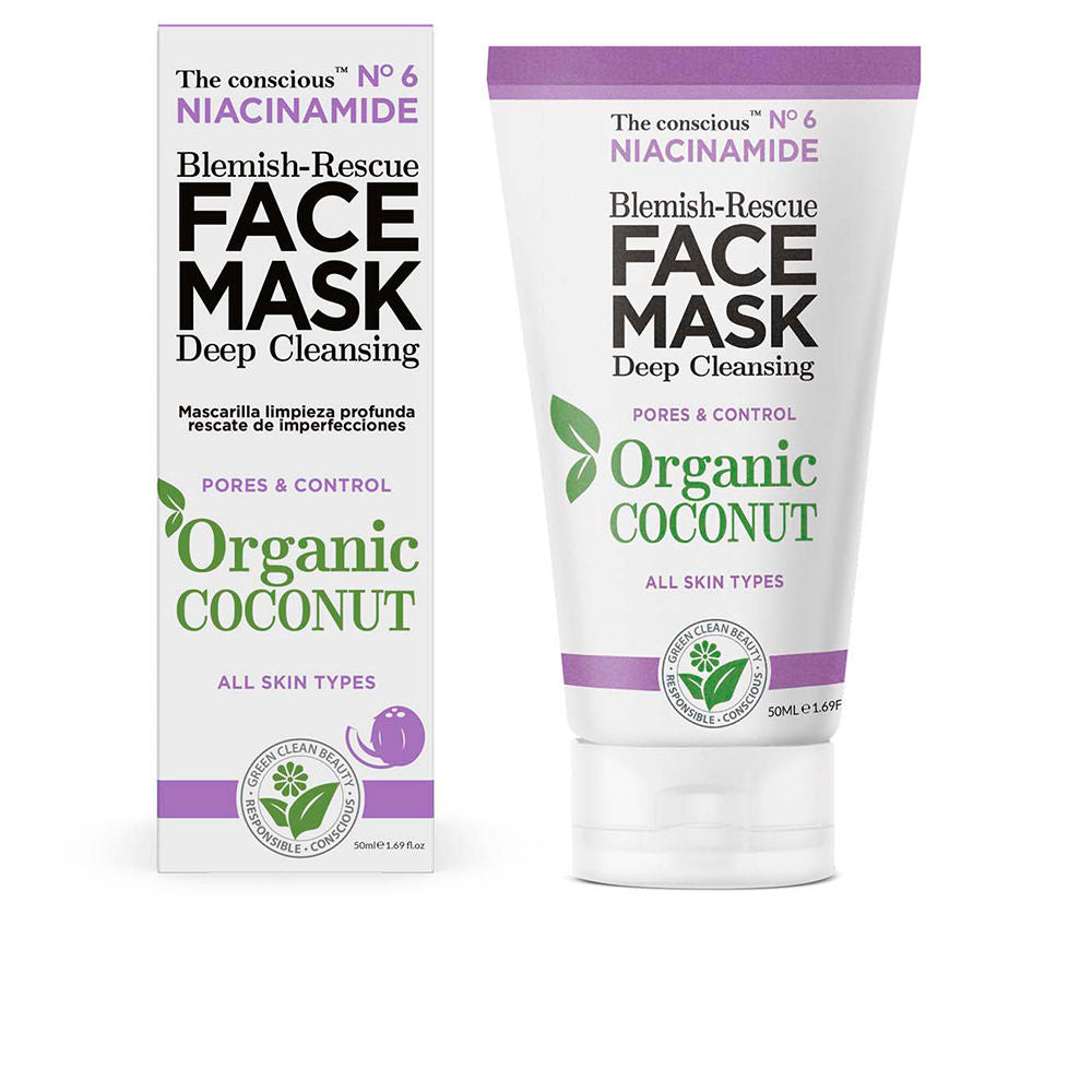 NIACINAMIDE blemish-rescue face mask organic coconut 50 ml-0