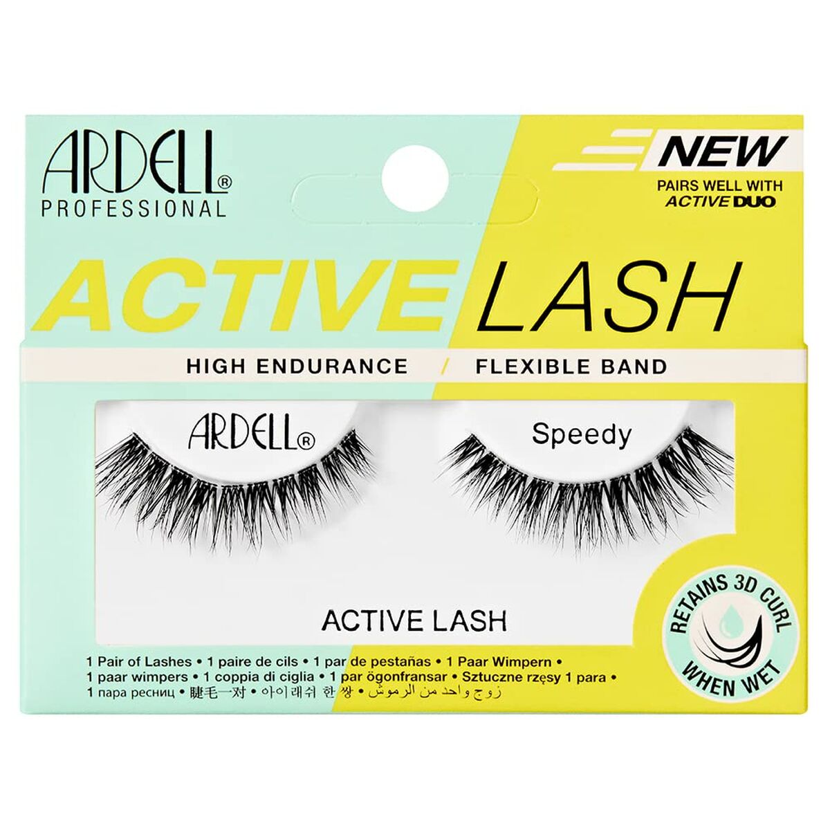 Set of false eyelashes Ardell Active Lashes Speedy-0