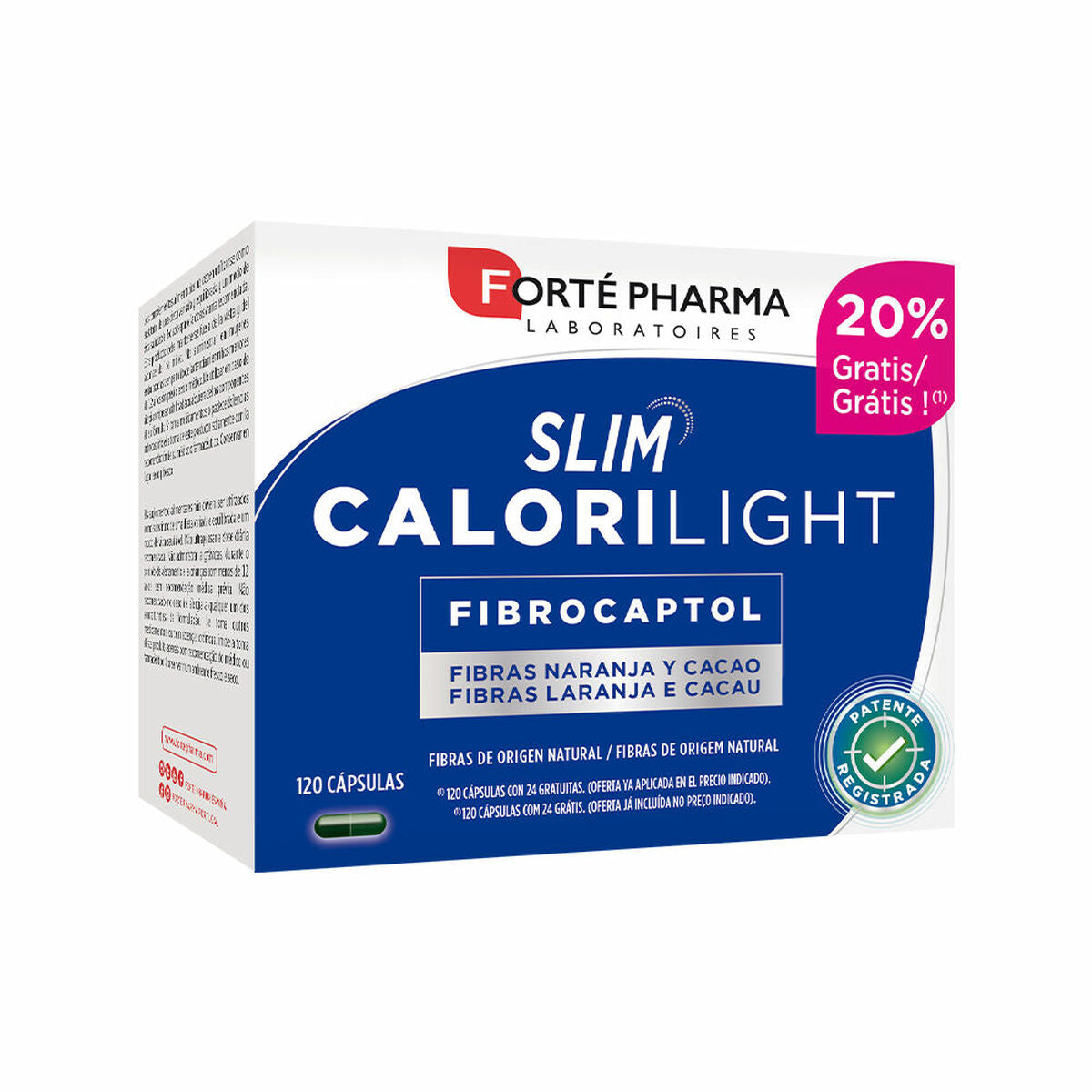Food Supplement Forté Pharma Slim Calori Light 120 Units-0