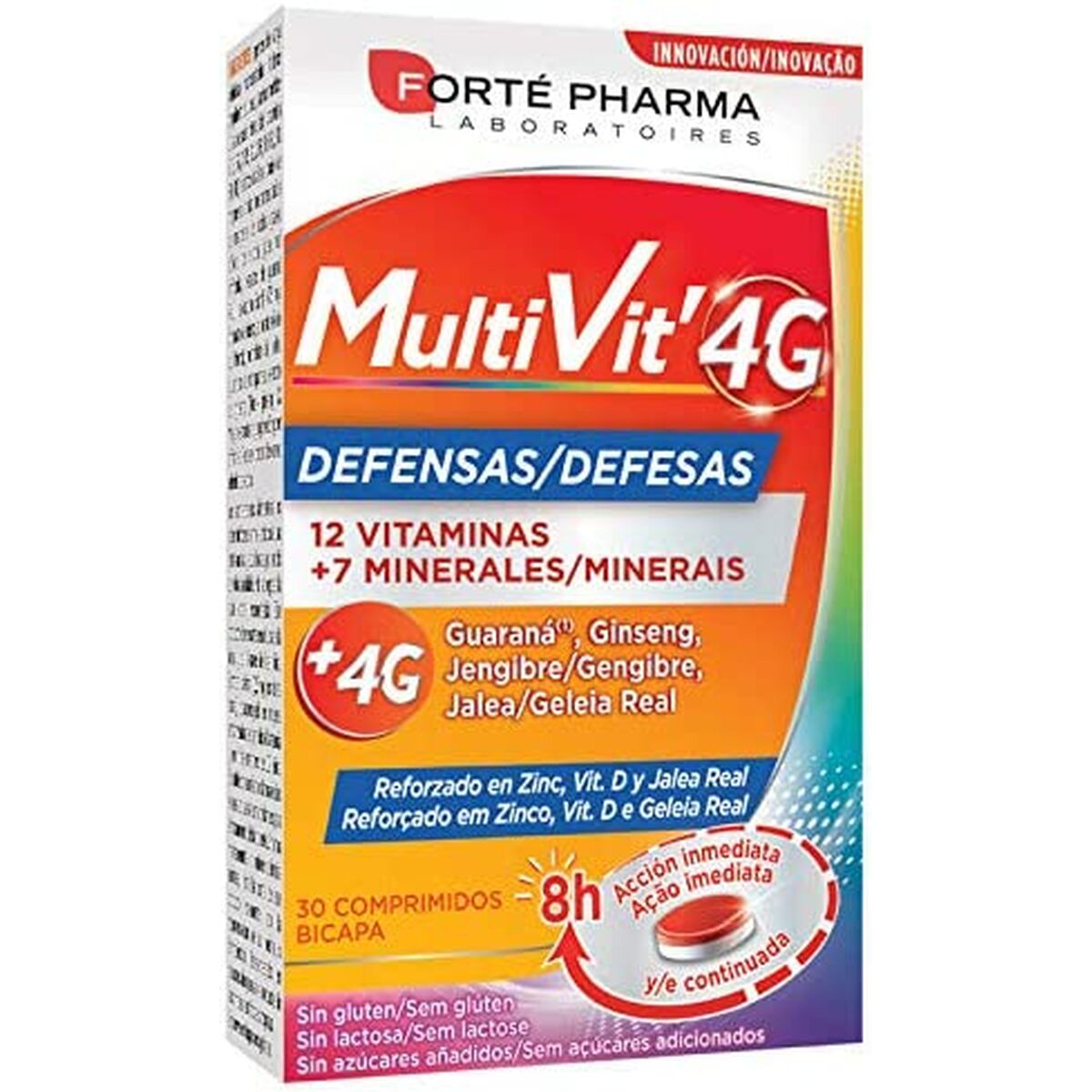 Food Supplement Forté Pharma Multivit 4G 30 Units-0